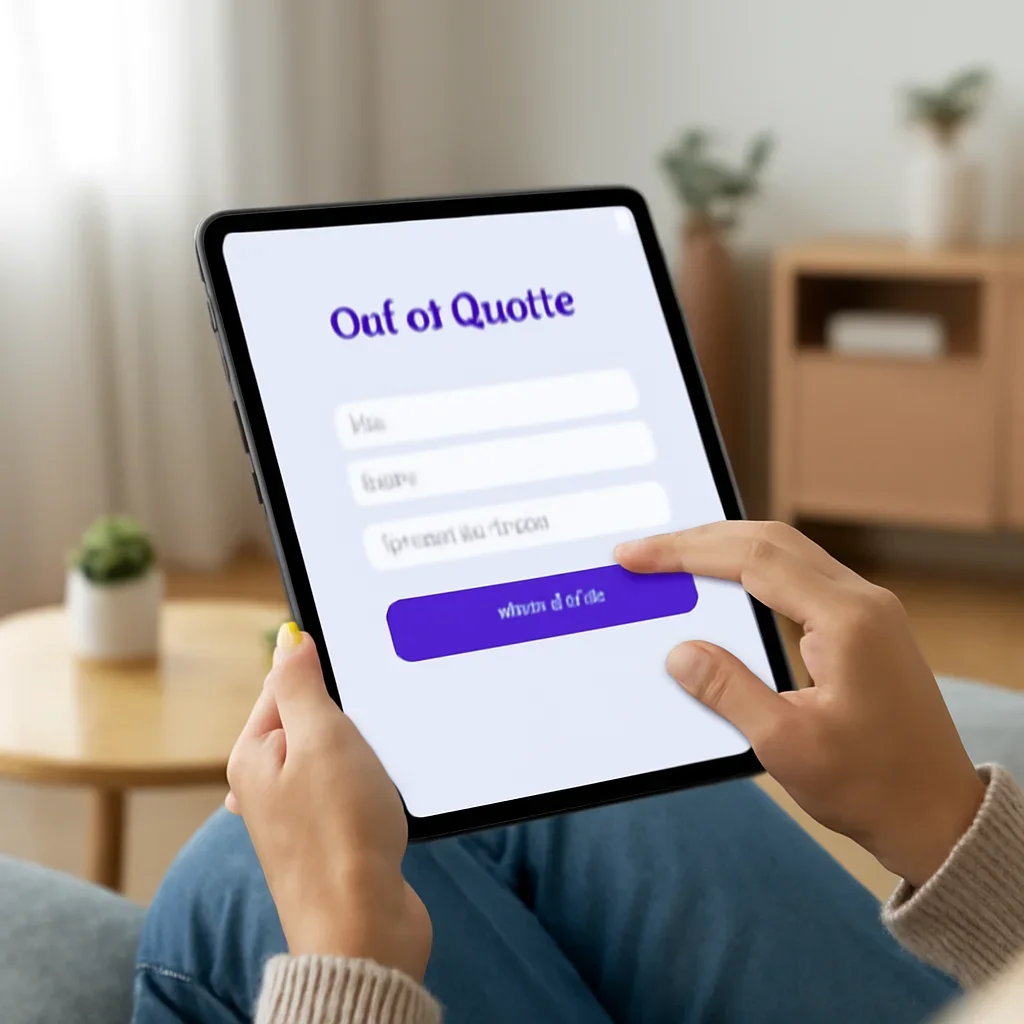 Borrower reviewing a quote request for Best Mortgage Life Insurance in Canada