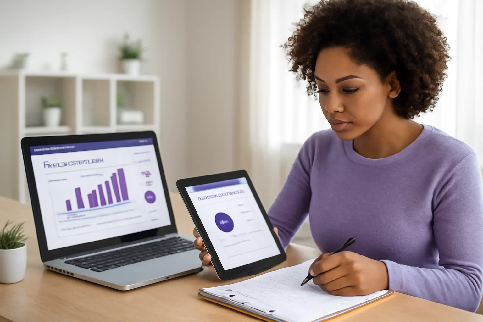 Case Studies overview with mortgage planning dashboard and homeowners