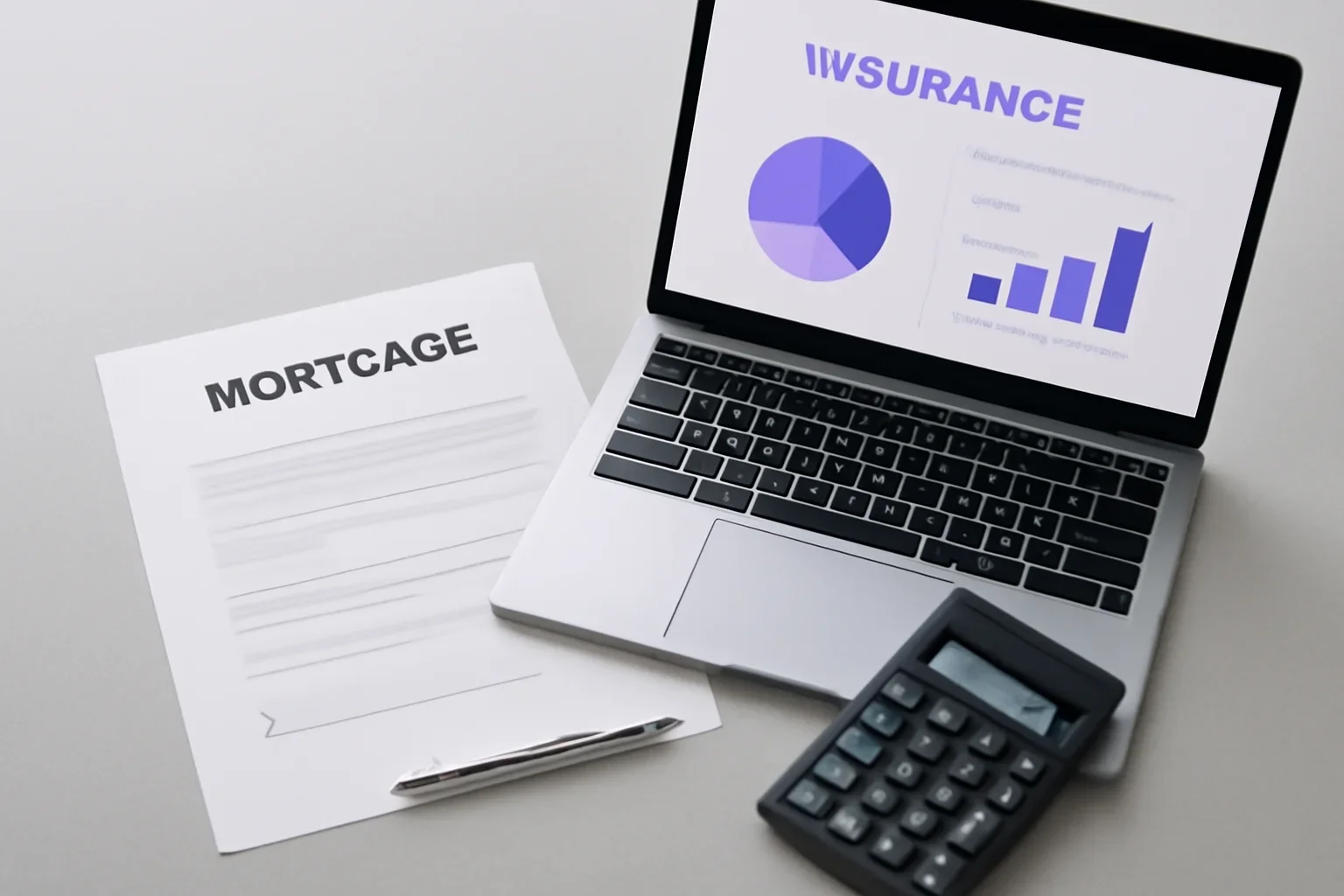 Illustration for How to Remove Mortgage Insurance with mortgage documents and coverage notes