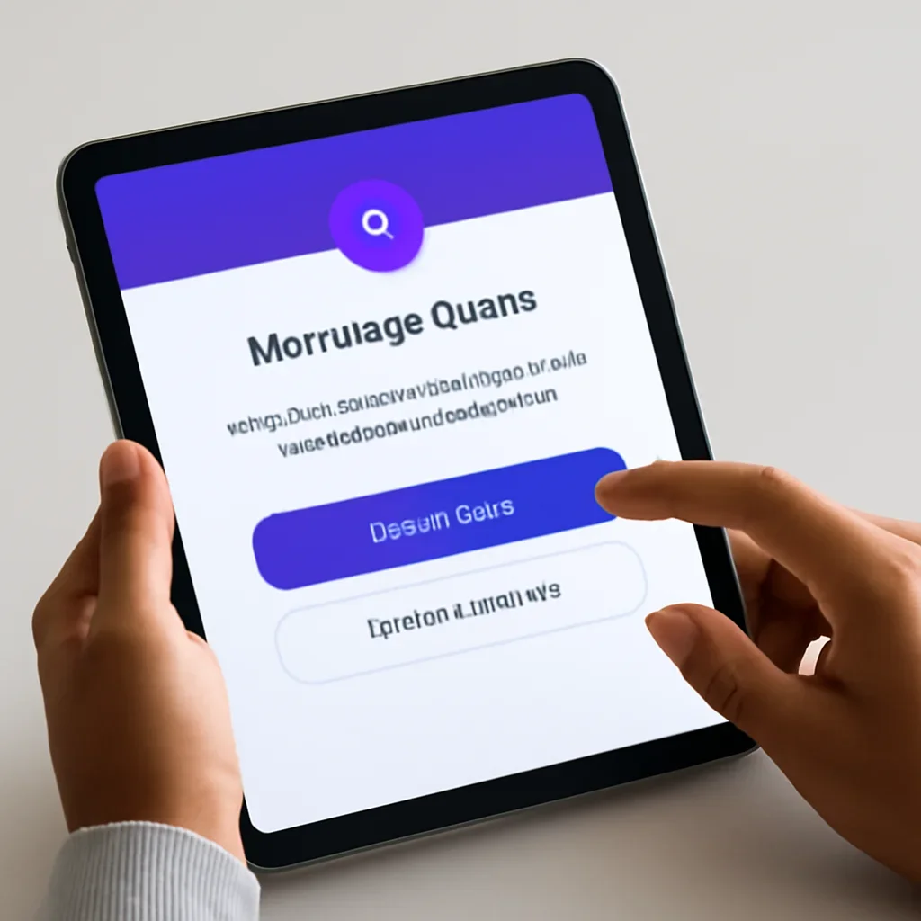 Quote request screen after reviewing Sagen Mortgage Insurance