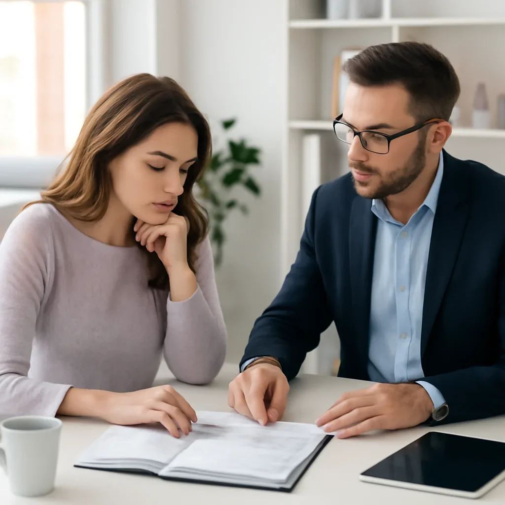 Borrower in Canada reviewing Mortgage Insurance Canada options