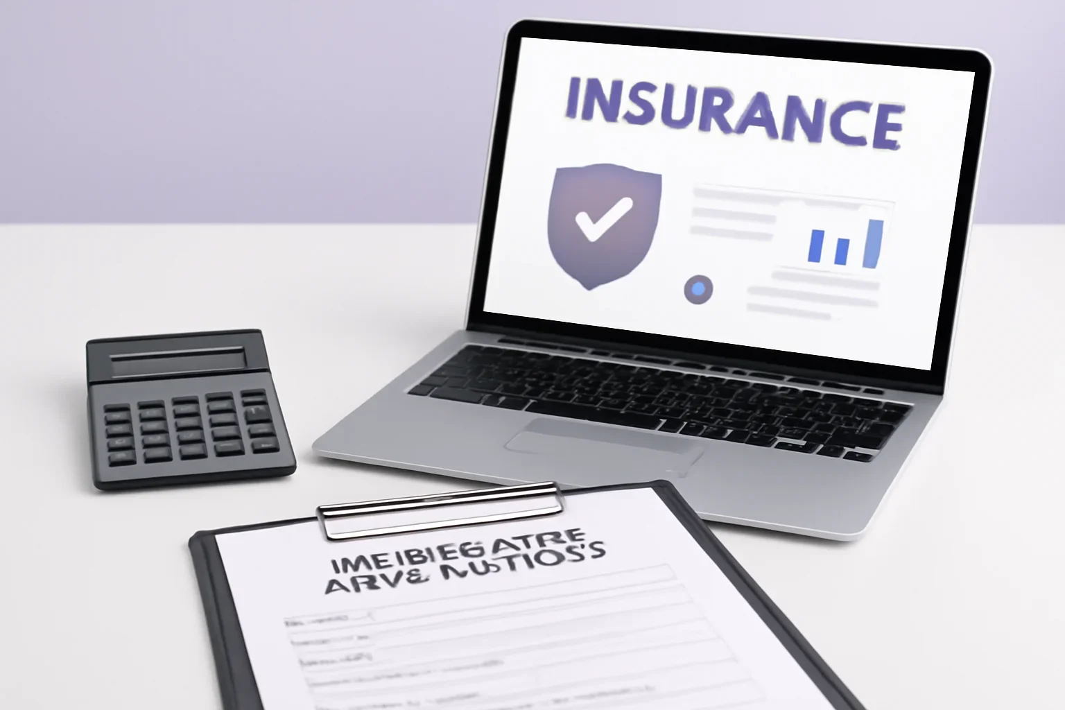 Illustration for What Is an Insured Mortgage? with mortgage documents and coverage notes