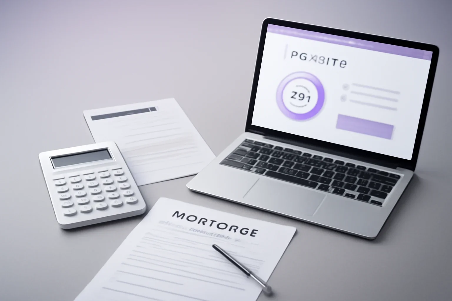 Illustration for What Is Mortgage Insurance? with mortgage documents and coverage notes